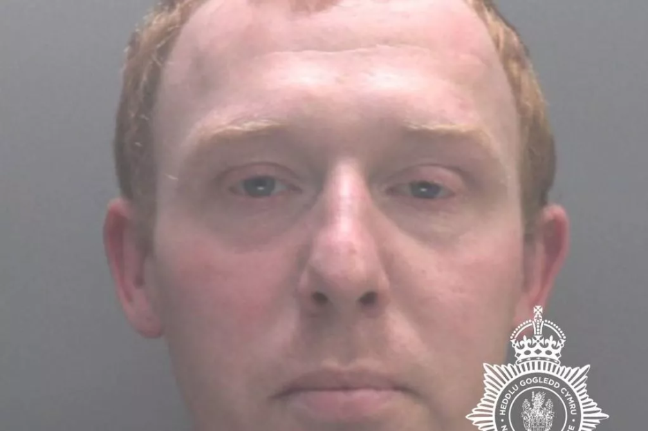 Mugshot of a 32-year-old man who was jailed.