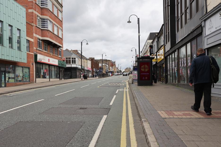 Shields Road in Byker, Newcastle.