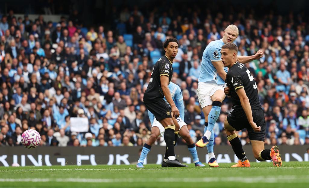 Man City 5 Burnley 1: Erling Haaland runs the show as Pep’s side run riot after Esteve’s TWO own goals