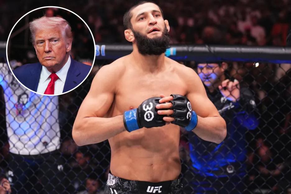 Was Khamzat Chimaev banned from fighting in USA and did Donald Trump help UFC 319 star get into the country?