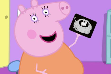 Peppa Pig reveals if Mummy Pig is having a boy or a girl on cover of huge fashion mag