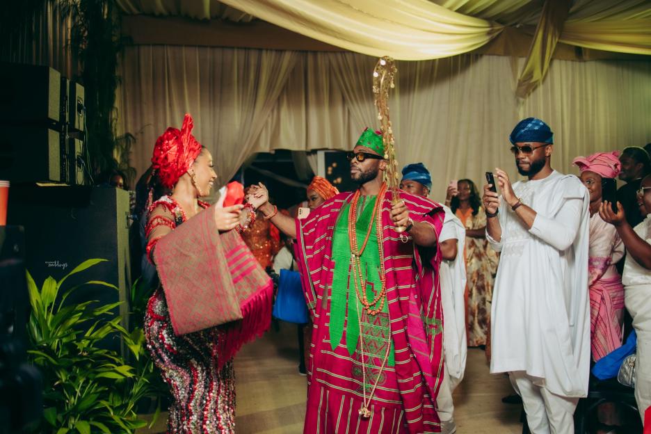 When Love &#038; Culture Meets! Enjoy Karen and Dejo&#8217;s Yoruba Trad 37