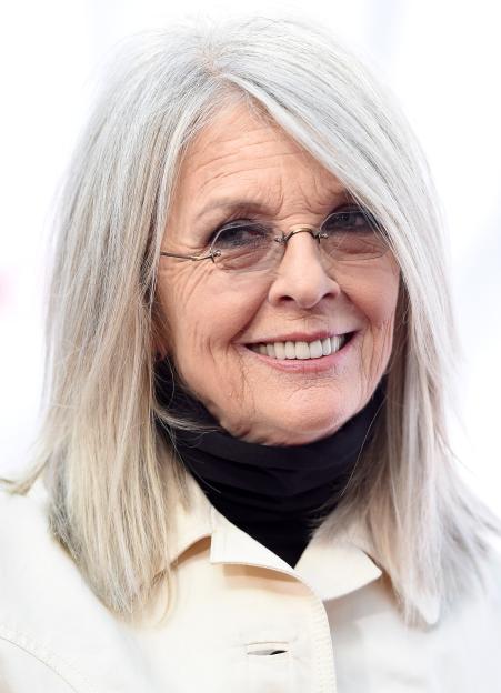 Actress Diane Keaton at the premiere of "Book Club."