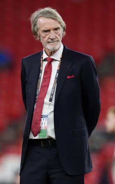 File photo dated 21-05-2025 of Manchester United co-owner Sir Jim Ratcliffe. Manchester United revealed record revenues of ¿666.5million for last season but still reported a loss of ¿33million for the financial year. Issue date: Wednesday September 17, 2025. PA Photo. Photo credit should read Nick Potts/PA Wire.
