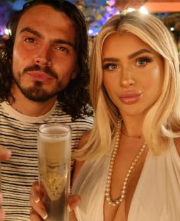 Liberty Poole and Josh on a romantic getaway in Paris.