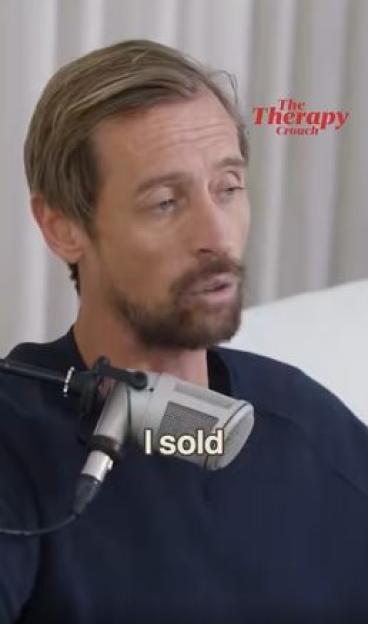 Peter Crouch on The Therapy Crouch podcast.