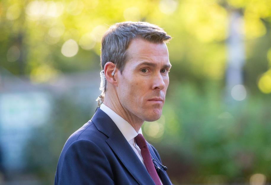Housing Minister Mathew Pennycook during a media appearance.