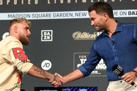 Eddie Hearn and Jake Paul settle $100m lawsuit over bribery claims involving Anthony Joshua fight