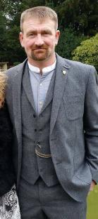 Portrait of David Chester, a fire victim.