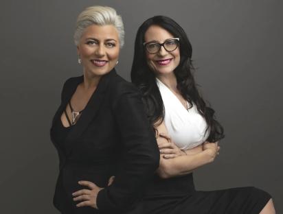 Portrait of Celeste Hirschman and Danielle Harel, who run the Somatic Institute in San Francisco.