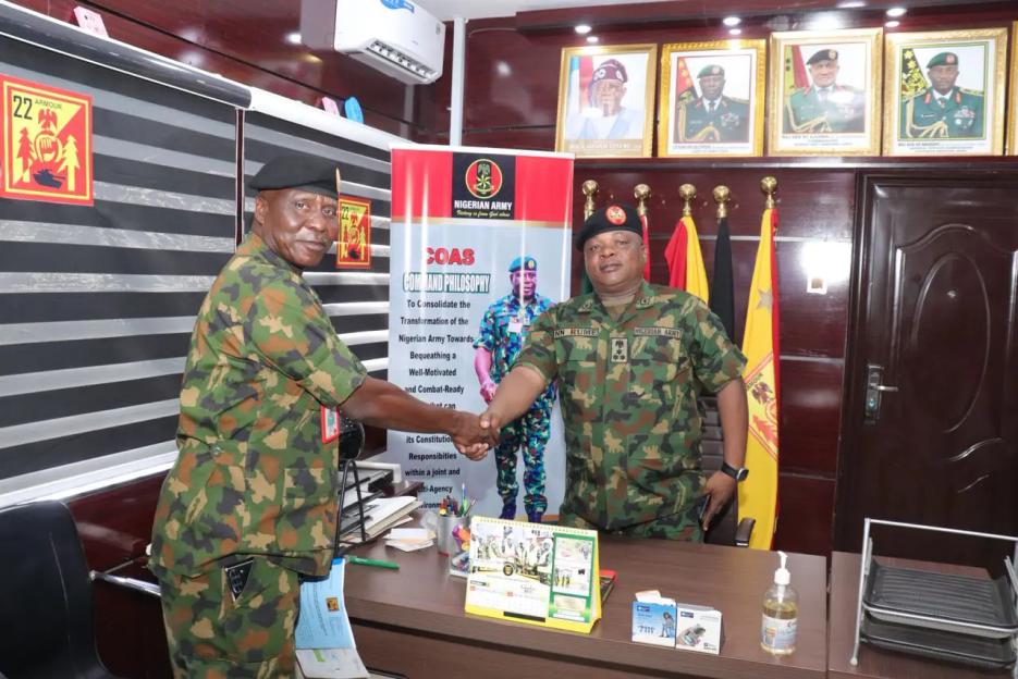 New Commander Assumes Leadership of 22 Armoured Brigade in Kwara