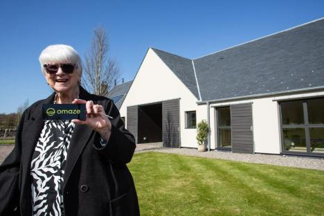 I’m an 81-year-old nan & paid £25 to be in the Omaze draw – I won a £4million mansion with a tennis court AND £250k cash