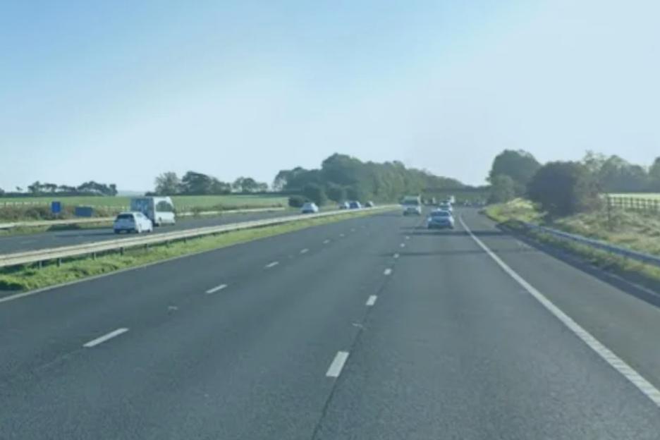 Pedestrian in Critical Condition After Being Struck by Mercedes on Motorway