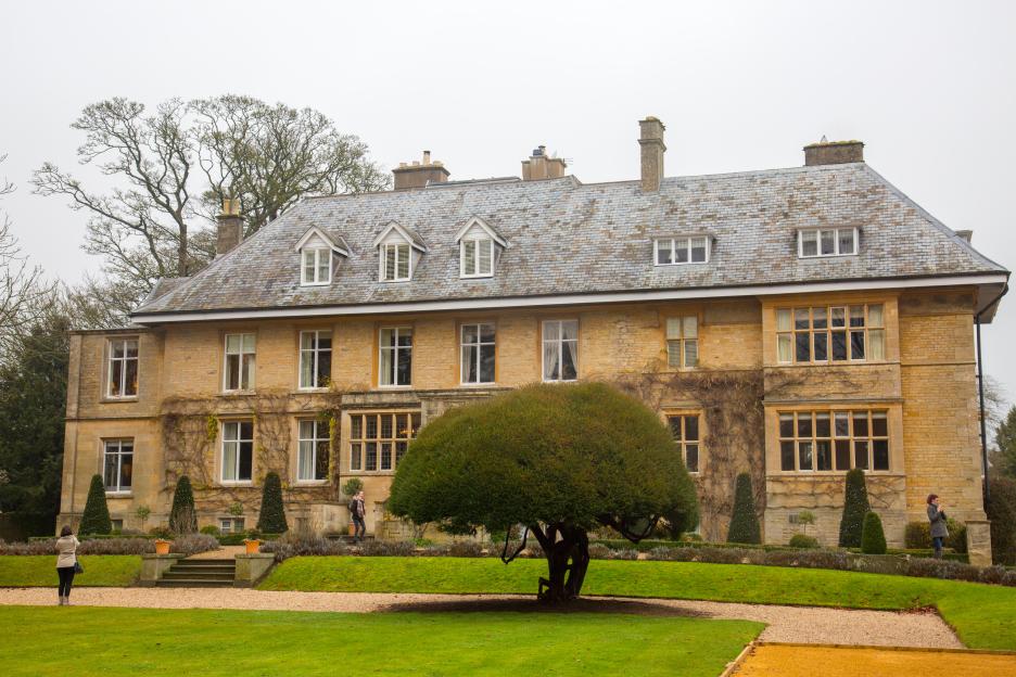 The Slaughters Manor House in Upper Slaughter, Cotswolds, England.