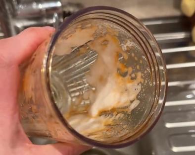 I was gutted when scrubbing didn’t get my ‘stained’ blender clean, then remembered a £3.25 spray I had in the cupboard