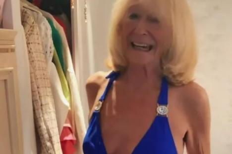 I’m 77 & a ‘retired baddie’ – trolls say I look like Benidorm’s Madge when I wear bikinis but I don’t care…I’m old & fit