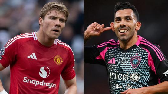 Carlos Tevez needs just TEN MINUTES to score more Old Trafford goals in 2025 than Man Utd flops Hojlund and Zirkzee