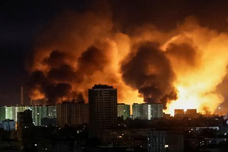 Putin launches massive blitz on Kyiv with 250 drones & 14 missiles just hours after beginning of bigger prisoner swap