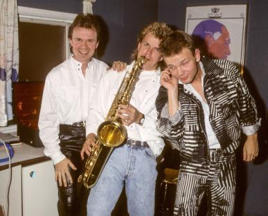 The Herreys brothers, winners of the Eurovision Song Contest 1984.