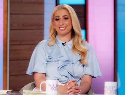 Stacey Solomon on the Loose Women TV show.