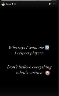 Florian Wirtz's statement denying Liverpool transfer rumors.