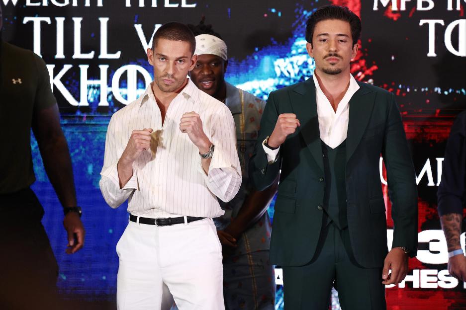 Has Joey Essex ever boxed before?