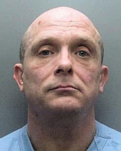 Mugshot of Russell Bishop, convicted of the 1986