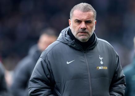 Ange Postecoglou, manager of Tottenham Hotspur.