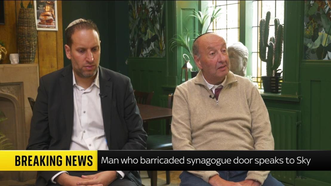 Hero Who Blocked Synagogue Doors Shares Terrifying Encounter with Terrorist and the Moment Police Took Action