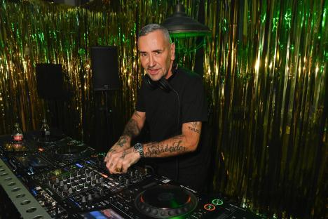 DJ Fat Tony at a Christmas campaign launch.