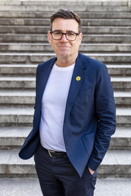 Manchester Mayor Andy Burnham.