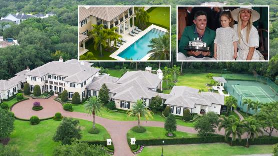 Inside Rory McIlroy’s stunning £16MILLION mansion Masters champion will return to with huge pool and tennis courts