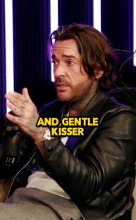 Man in leather jacket says,