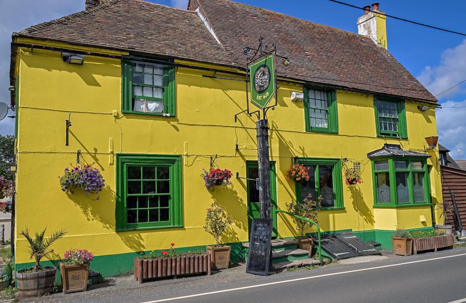 We live next to Britain’s ugliest pub – it’s bright yellow & now always empty… it’s so bad I cried when I first saw it