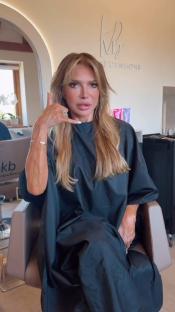 Lizzie Cundy making a