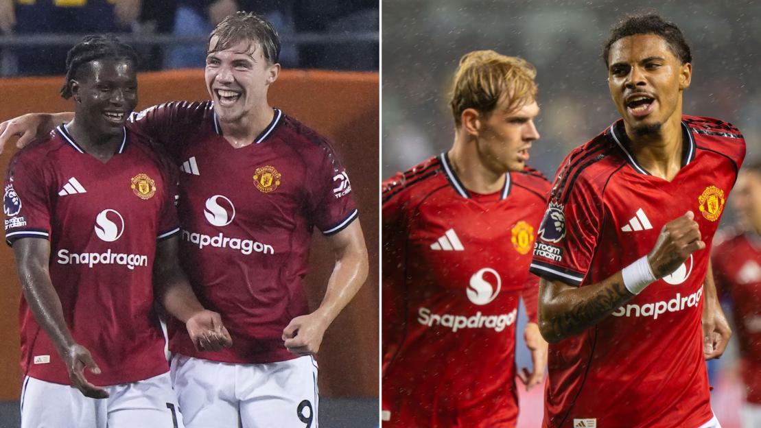 Man Utd 4 Bournemouth 1: Hojlund responds to Sesko transfer news with first goal of summer as Dorgu shines again