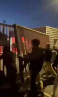 Sevilla players forced to spend the night at the training center after fans attacked them.