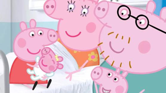 Congrats Mummy Pig, but baby 3 is no walk in the pork… you’ll be broke, tired & see world’s not set up for family of 5