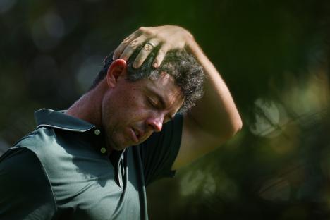 Rory McIlroy suffers dismal opening day at PGA Championship as Scottie Scheffler blasts ‘mud balls’