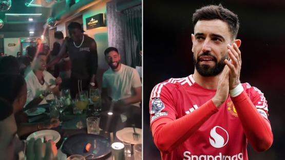 Bruno Fernandes enjoys dinner with Al-Hilal ‘secret agent’ Joao Cancelo as he faces Man Utd exit decision