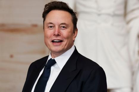 Elon Musk at Donald Trump's 2025 presidential inauguration.