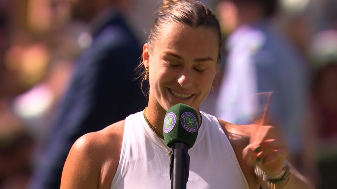 ‘No, no, no – I didn’t say that’ – Wimbledon star forced to correct BBC presenter during awkward live interview on court