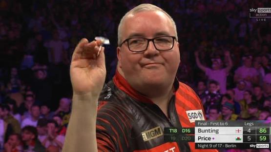 Stephen Bunting wins Premier League Darts Night Nine after finally getting first victory in TEN YEARS
