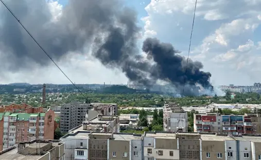 Russian bomber crashes in Siberia