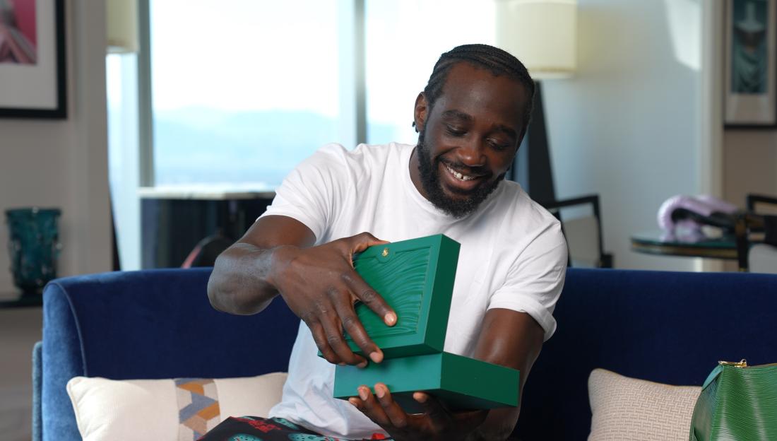 Terence Crawford unveils controversial $15,000 Rolex that could massively backfire after Canelo Alvarez fight