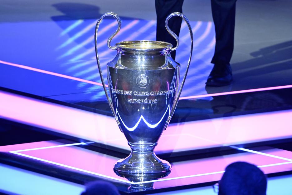 UEFA Champions League trophy.