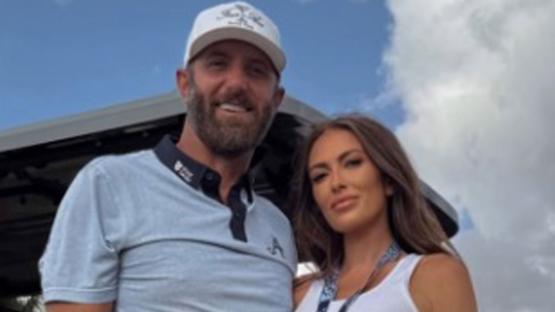 Paulina Gretzky suffers wardrobe malfunction in very daring outfit as she cheers on Dustin Johnson at LIV Miami