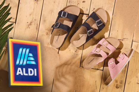 Aldi launches new range of sandals for £9.99 & they’re real leather – the exact date they’re hitting stores