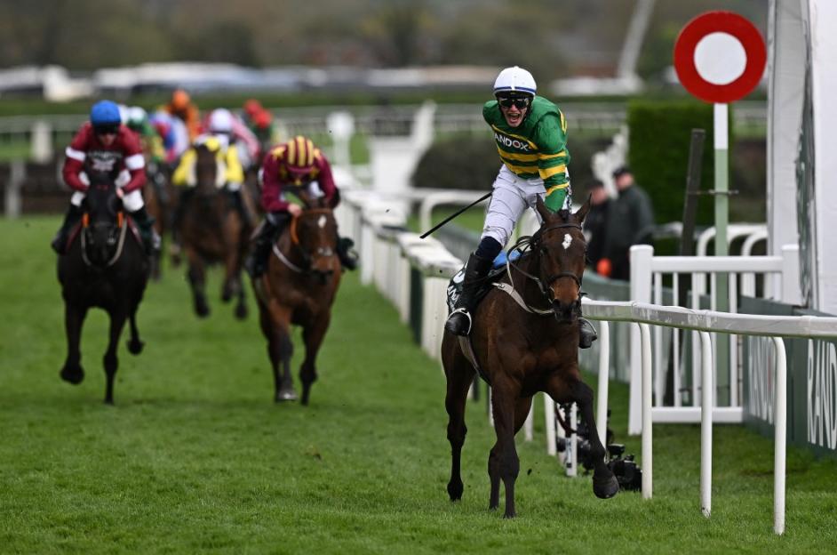 Get The Favourite during the Grand National Festival in The Sun