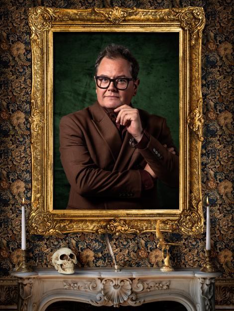 Alan Carr, one of the contestants for BBC1's The Celebrity Traitors.